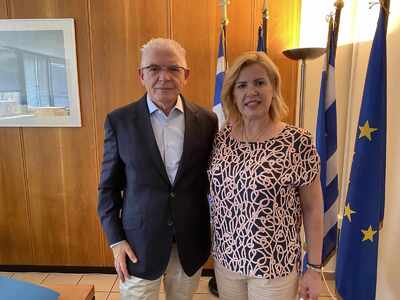 Ευχές του προέδρου του ΕΛΓΑ στη Γεωργία Ντάτσικα 