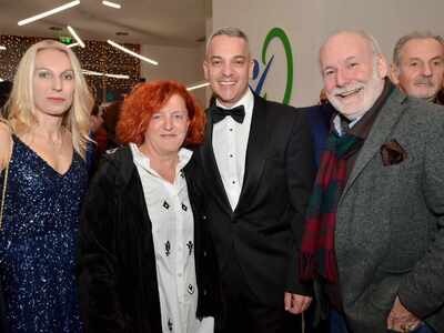 Το ζεύγος Τρίγκα με την κα Αργυροπούλου ...