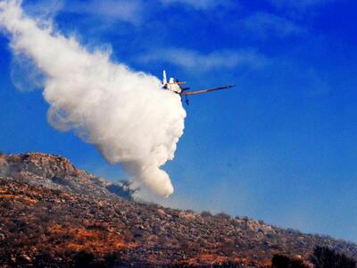 Υπό μερικό έλεγχο η φωτιά στη Ζάκυνθο
