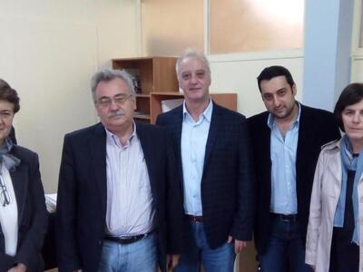 Συνάντηση του Αχαιού βουλευτή Κώστα Σπαρ...