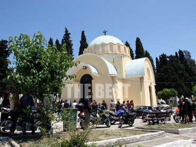 Θρήνος στην κηδεία του 27χρονου Διονύση Βούτου