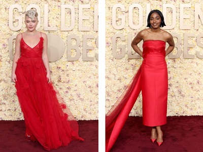 Φλόρενς Πιου με Valentino, Αγια Εντεπίρι με Prada