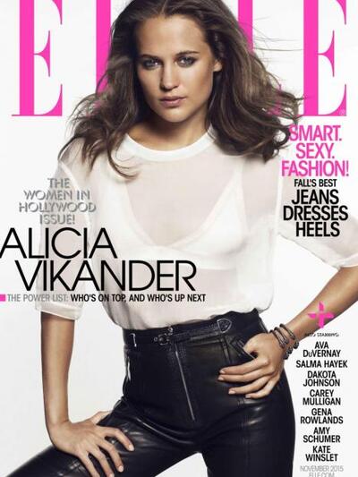 Η πρώτη φωτογράφιση της Βικάντερ για το Elle