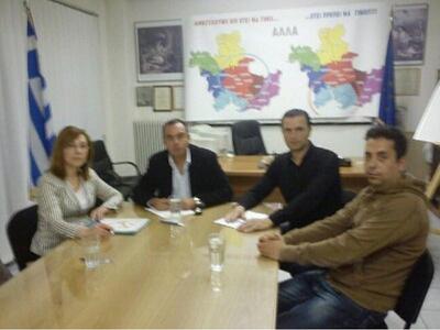 Συνάντηση Σοφίας Γιαννακά με Εμπορικό Σύ...