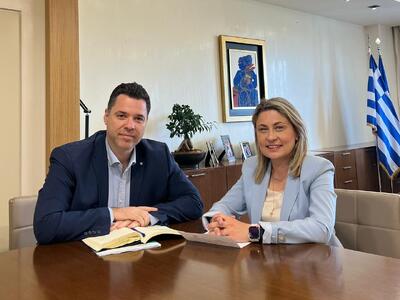 Χριστίνα Αλεξοπούλου: Συνάντηση με τον Θ...