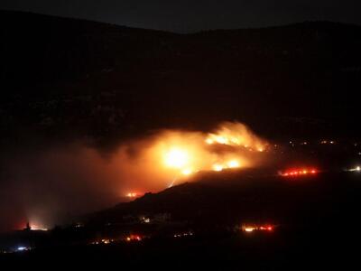 Πυρκαγιά σε δασική περιοχή στη νότια Ρόδο