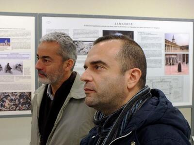 Αριστερά ο Παναγιώτης Παναγιώτου και ο Δ...