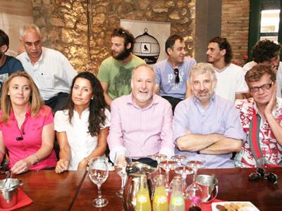 Ο Πέτρος Φιλιππίδης συναντήθηκε με τους ...