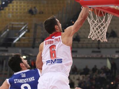 Α1 μπάσκετ: Ο Ολυμπιακός συνέτριψε με &q...