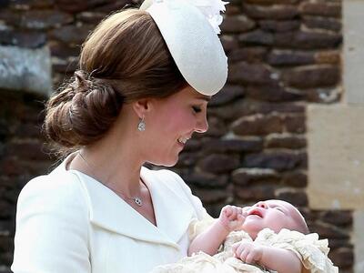 Καρέ καρέ τα βαφτίσια της Πριγκίπισσας Σαρλότ 