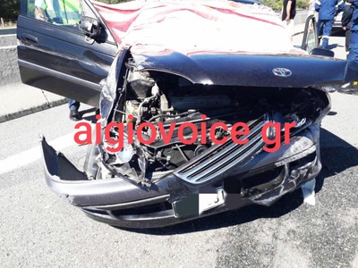 Τροχαίο σοκ στο Δερβένι: Το αυτοκίνητο ν...