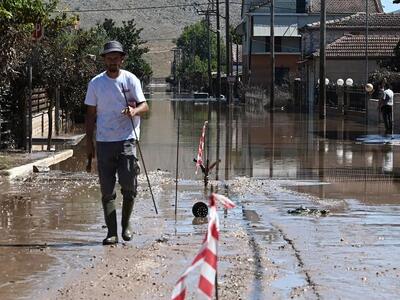 Πλημμύρες στη Θεσσαλία  (EUROKINISSI)
