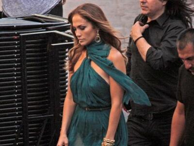 Η Jennifer Lopez στα γυρίσματα του νέου ...