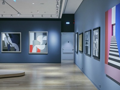 Οι αίθουσες της ελληνικής ζωγραφικής