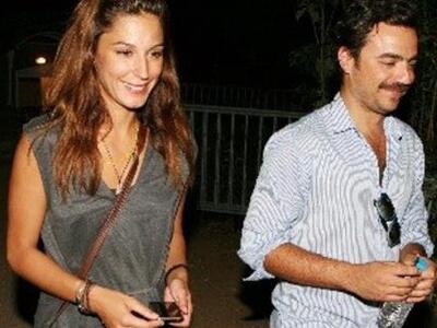 Η Κατερίνα Παπουτσάκη με το μέλλοντα σύζ...