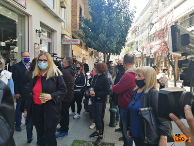 Θεσσαλονίκη: Διαμαρτυρία από τους καταστ...
