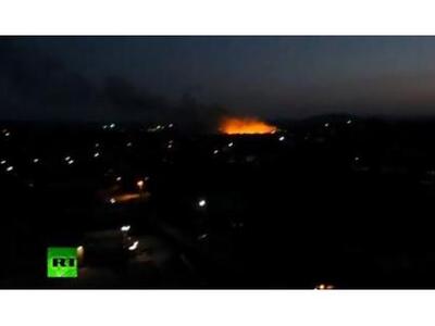 Η στιγμή της κατάρριψης του ουκρανικού αεροσκάφους