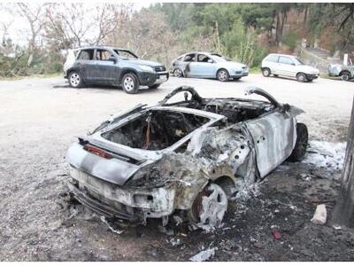 Έκαψαν και άλλα αυτοκίνητα παραθεριστών στο Πήλιο!