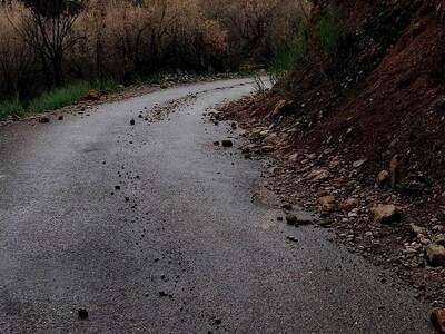 Πάτρα- Γηροκομειό: Πέτρες, λάσπες και αγ...