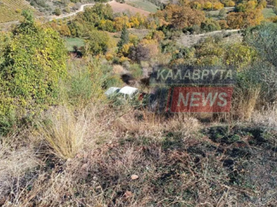 Καλάβρυτα: Αγροτικό έπεσε σε γκρεμό μετά...