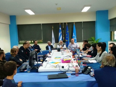 Στις εγκαταστάσεις του ΠΕΑΚ ο Ολυμπιονίκ...