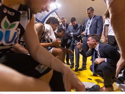 Μπάσκετ: Εμφανώς απογοητευμένος ο Κώστας...