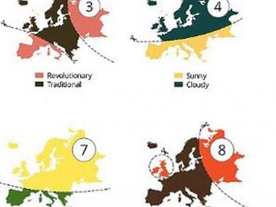 Πώς θα χωριζόταν η Ευρώπη με βάση το φαγ...
