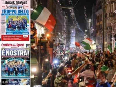 Τρέλα στον Ιταλικό Τύπο: «Η Ευρώπη είμασ...