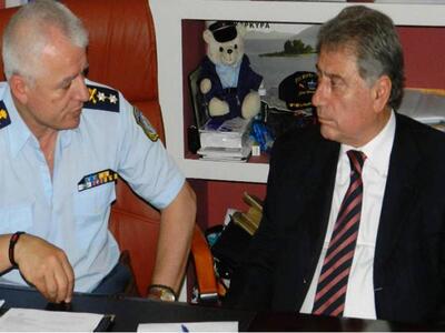 Σύσκεψη  στη Γενική Περιφερειακή Αστυνομ...