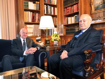 Στον Πρόεδρο της Δημοκρατίας ο Πρωθυπουργός 