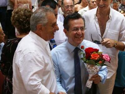 Συγκεντρώσεις Νίκου Νικολόπουλου σε Αίγι...