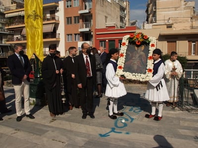 Οι Γορτύνιοι της Πάτρας τίμησαν τη μνήμη του Αγίου Γρηγορίου του Ε΄ Πατριάρχη