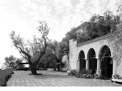 Παλιά εικόνα της La Pausa στη Γαλλική Ριβιέρα 