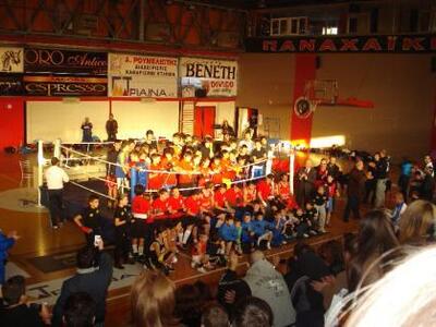 Στο ρινγκ οι μικροί πυγμαχοι της Παναχαϊκής