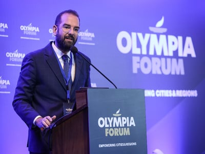 Ο Νεκτάριος Φαρμάκης στο Olympia Forum: ...