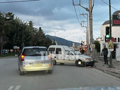 Πάτρα: Τροχαίο ατύχημα στου Λάγγουρα - Κ...