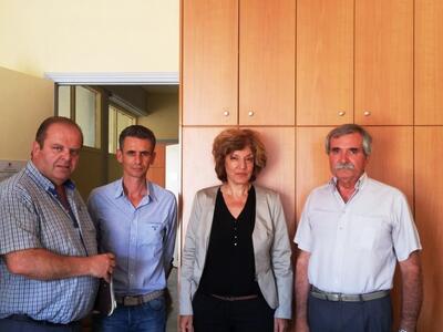 Συνάντηση Σίας Αναγνωστοπούλου με τους ι...