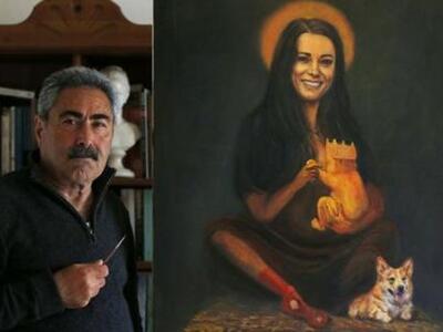 Ζωγράφισε την Κέιτ Μίντλετον σαν Παναγία...