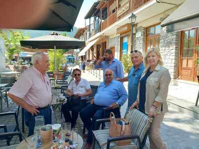 Η Γεωργία Ντάτσικα στα Καλάβρυτα   