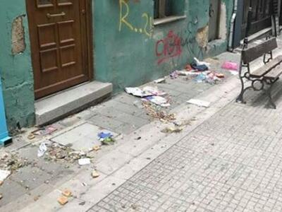 Πάτρα: Αποκαρδιωτική η εικόνα του πεζόδρ...