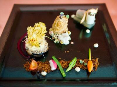 Το νικητήριο πιάτο μαγειρικής "Τρι...