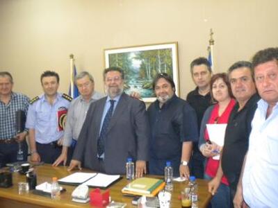 Ευρεία σύσκεψη για την πυροπροστασία του...