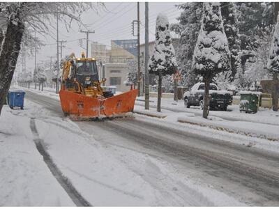Χιονιάς και παγετός στα χωριά της Αρκαδίας