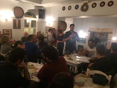 Τσικνοπέμπτη στον πεζόδρομο της Ραδινού ...