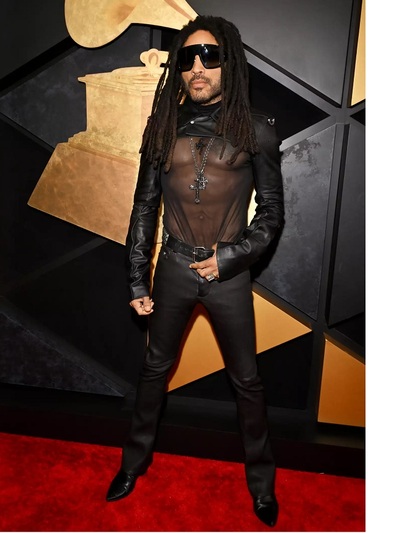 Λένι Κράβιτζ με Rick Owens