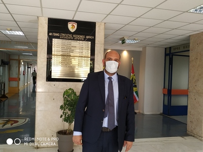 Επίσκεψη του Ιάσονα Φωτήλα στους αστυνομ...