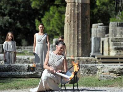 Η φλόγα δεν ανάβει στην Αρχαία Ολυμπία -...