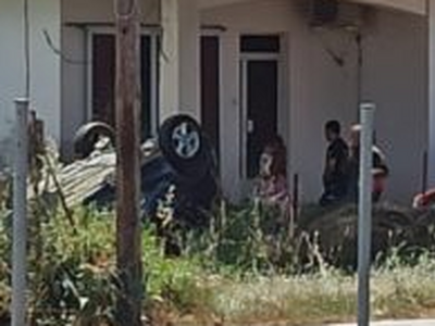 Δυτική Αχαΐα: Νέο τροχαίο στη στροφή-παγ...