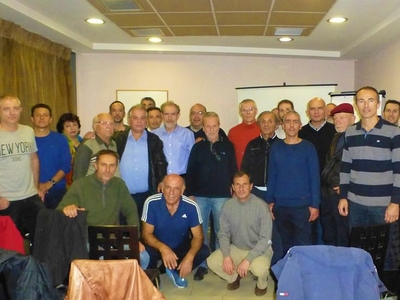 Στην συνέλευση της Ομοσπονδίας Λαϊκού Μα...