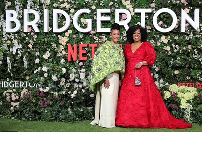 Σοντα Ράιμς (δεξιά) με Carolina Herrera 